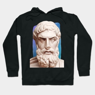 Greek Philosopher Epicurus Illustration Hoodie